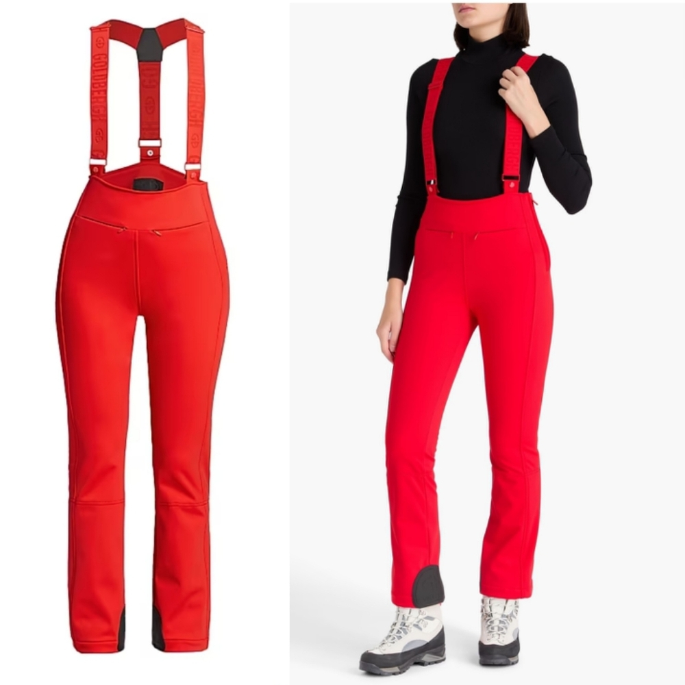 Goldbergh High End Ski Pants Salopette Flame Goldbergh red Ski Pants - Picture 1 of 17